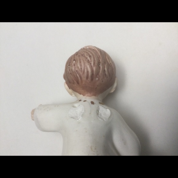 VINTAGE HOLLAND MOLD MUSICAL CHERUB ANGELS - Picture 5 of 5